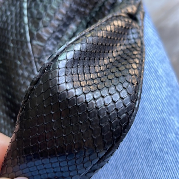 Gucci Large New Jackie Black Python - Picture 9 of 11